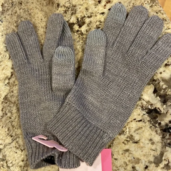 NWT KATE SPADE FLOCKED SPADE GLOVES - Picture 6 of 8